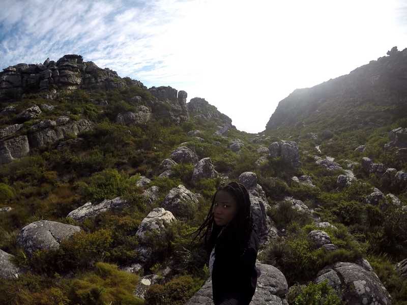 photo of Keziyah on Table Mountain